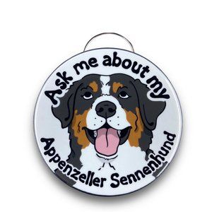 Appenzeller Sennenhund Dog Bottle Opener Keychain Handmade Gifts & Accessories